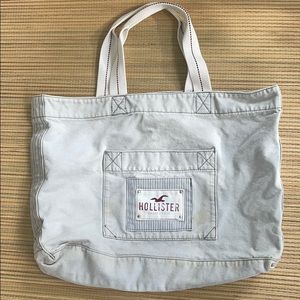 Hollister Extra large tote cloth bag